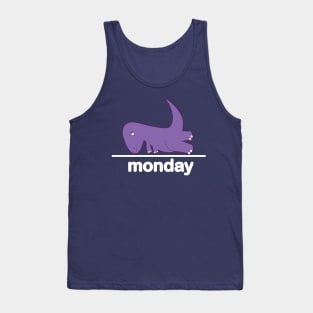 Monday The Struggle Dino Positive Vibes BoomBoomInk Tank Top